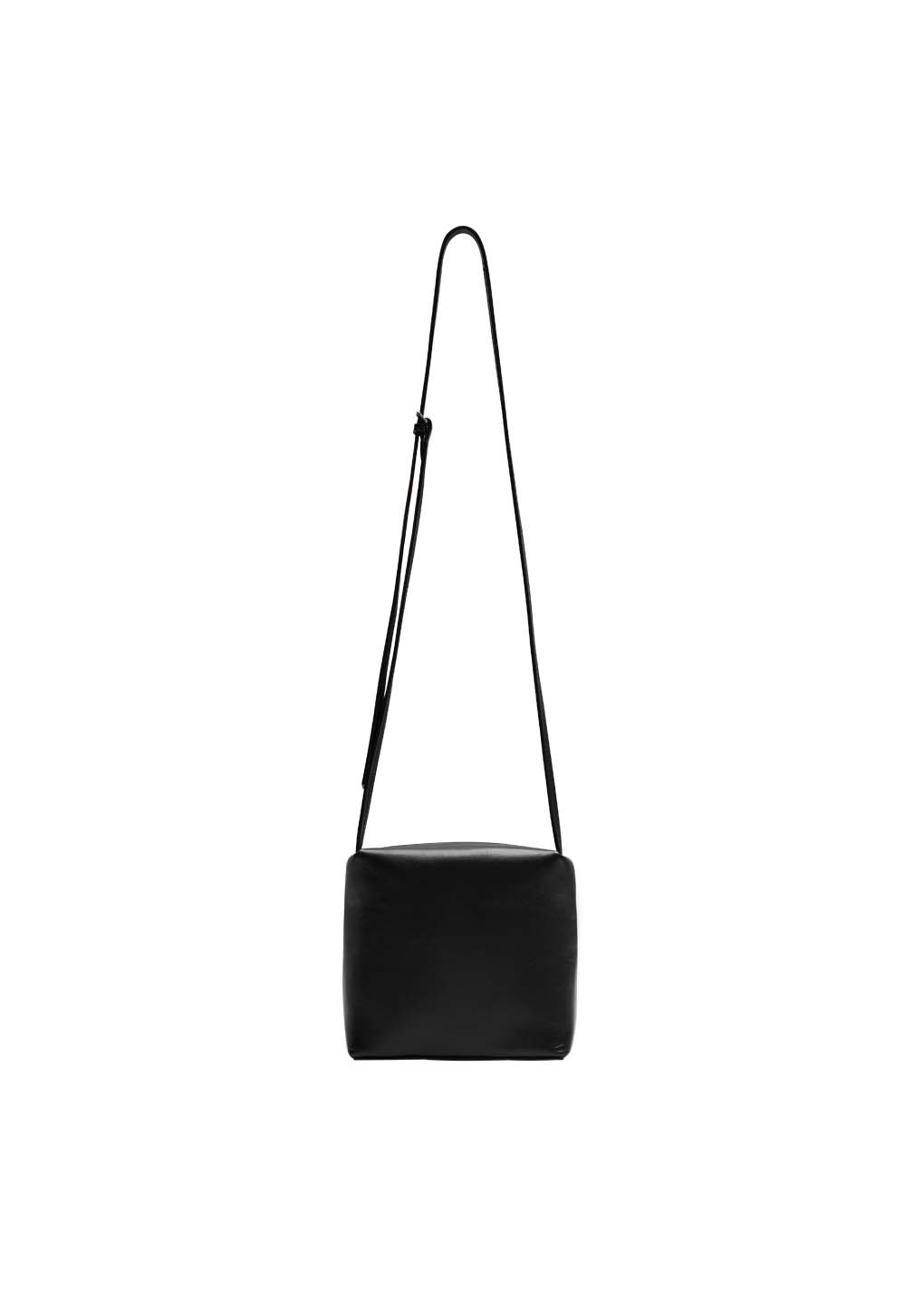 crossbody cubo bag, black