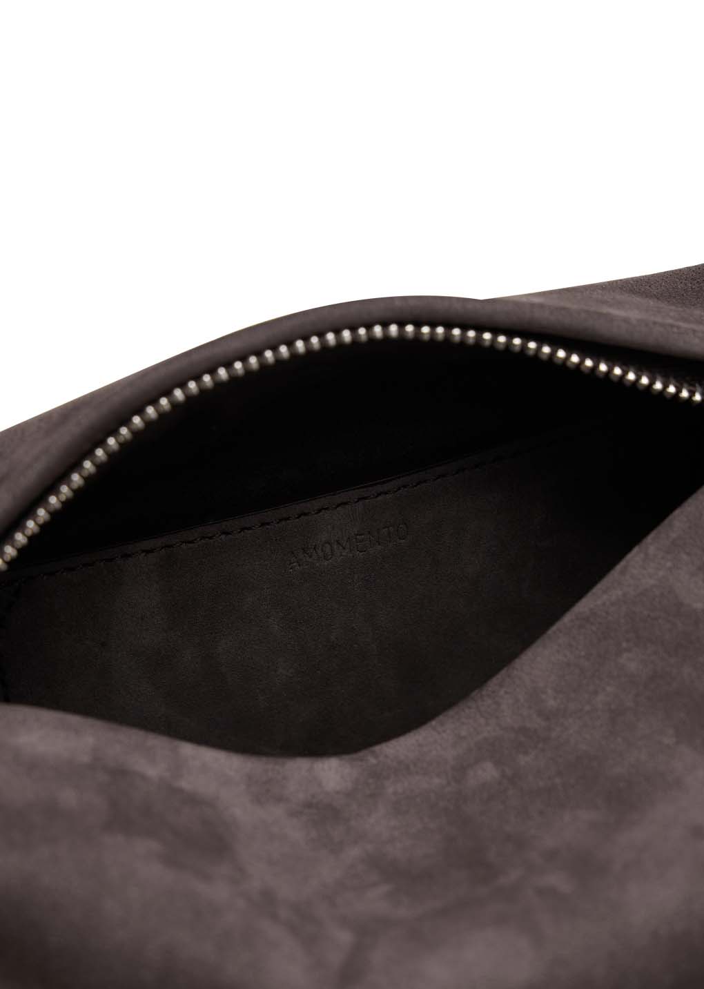 crossbody cubo bag, dark brown