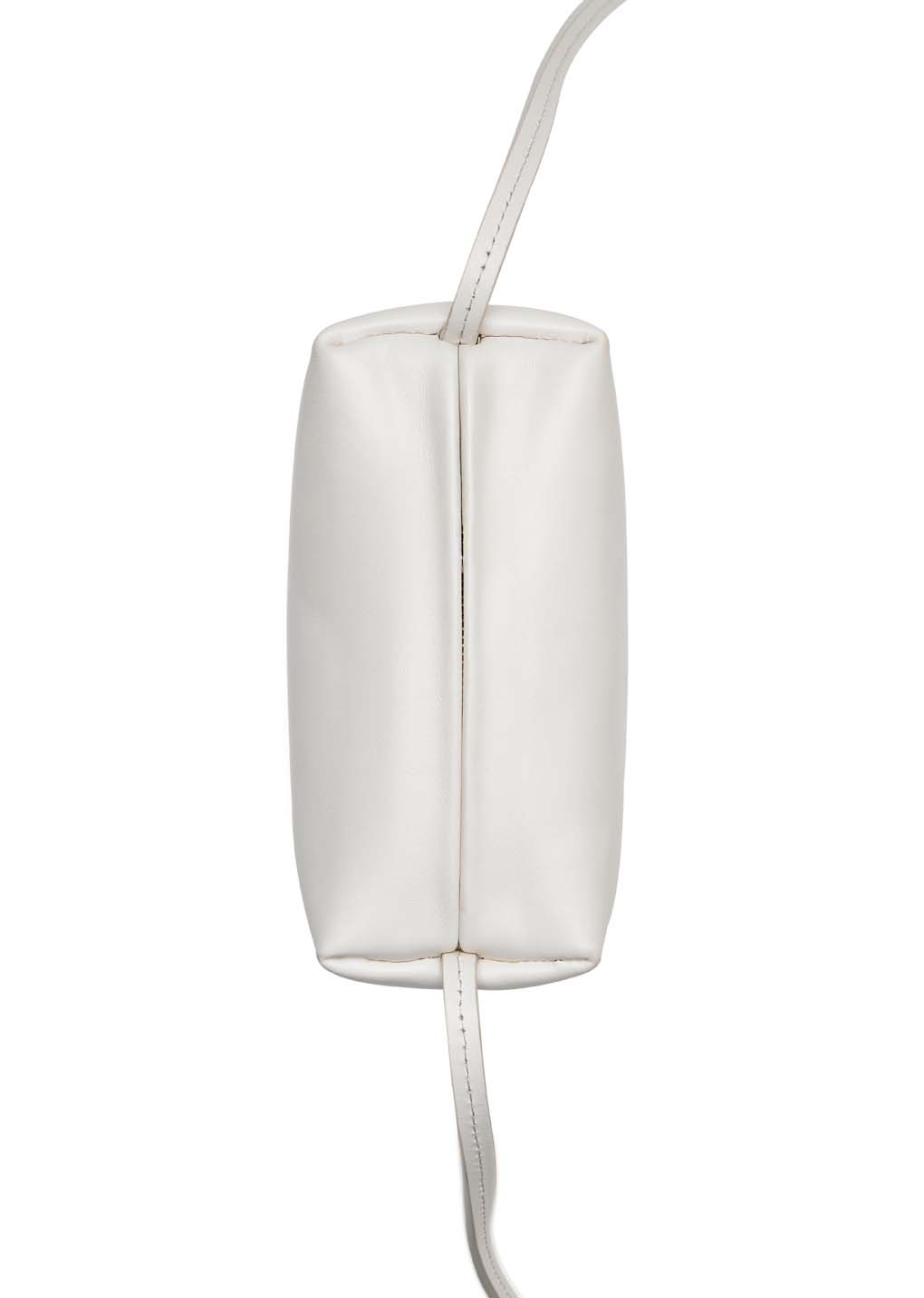 crossbody cubo bag, white