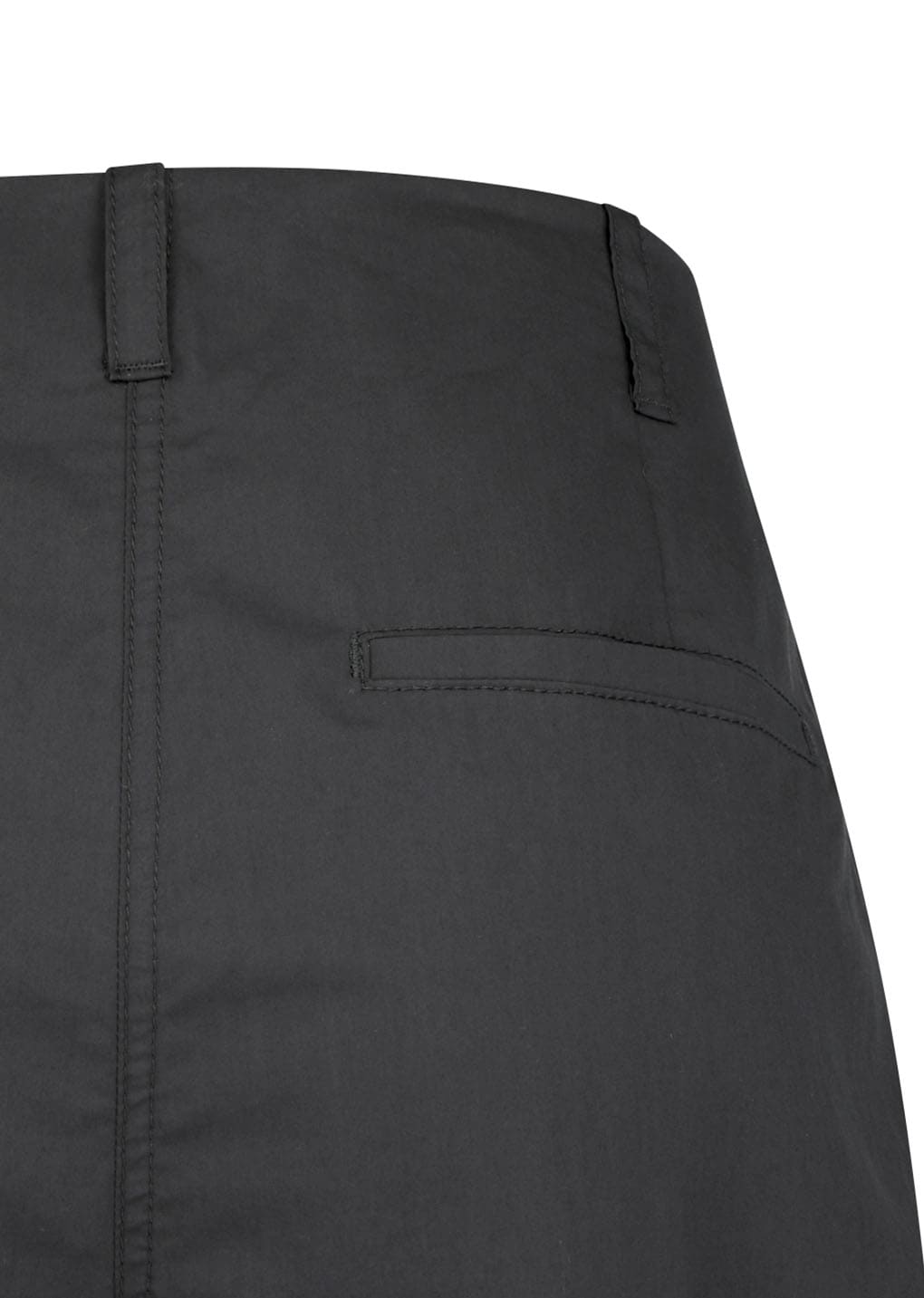 curved pants, charcoal