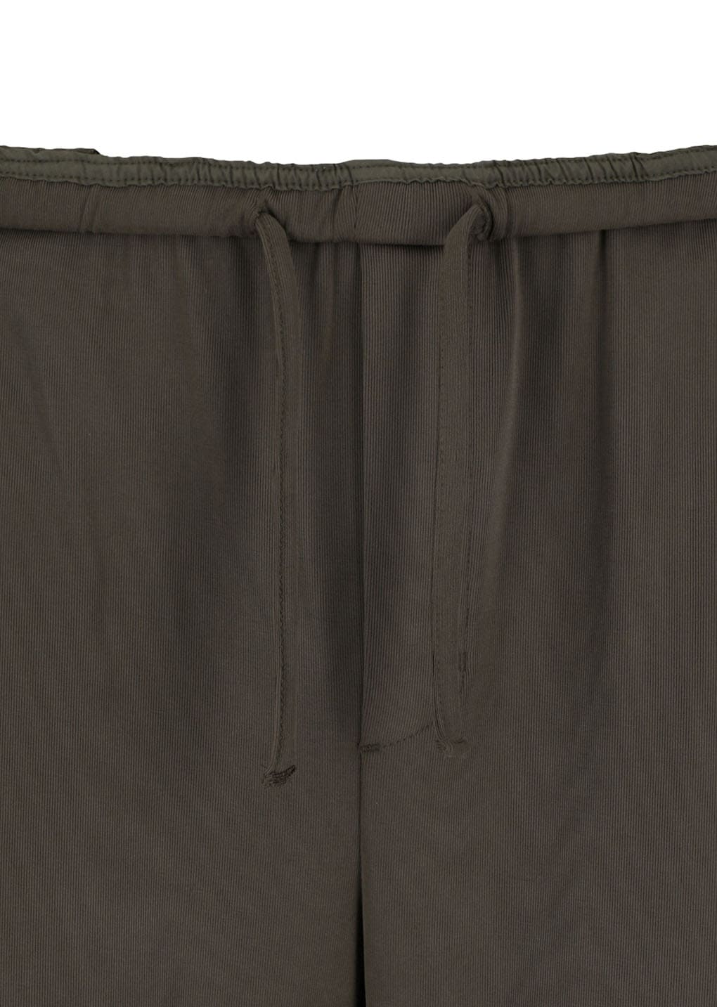 easy banding pants, brown