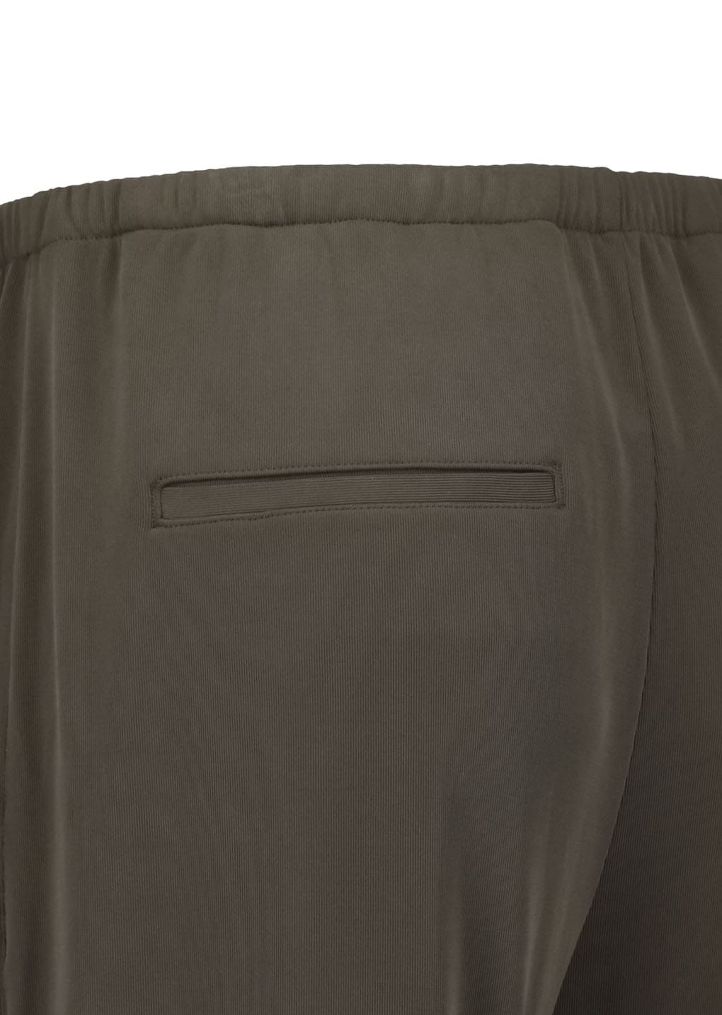 easy banding pants, brown