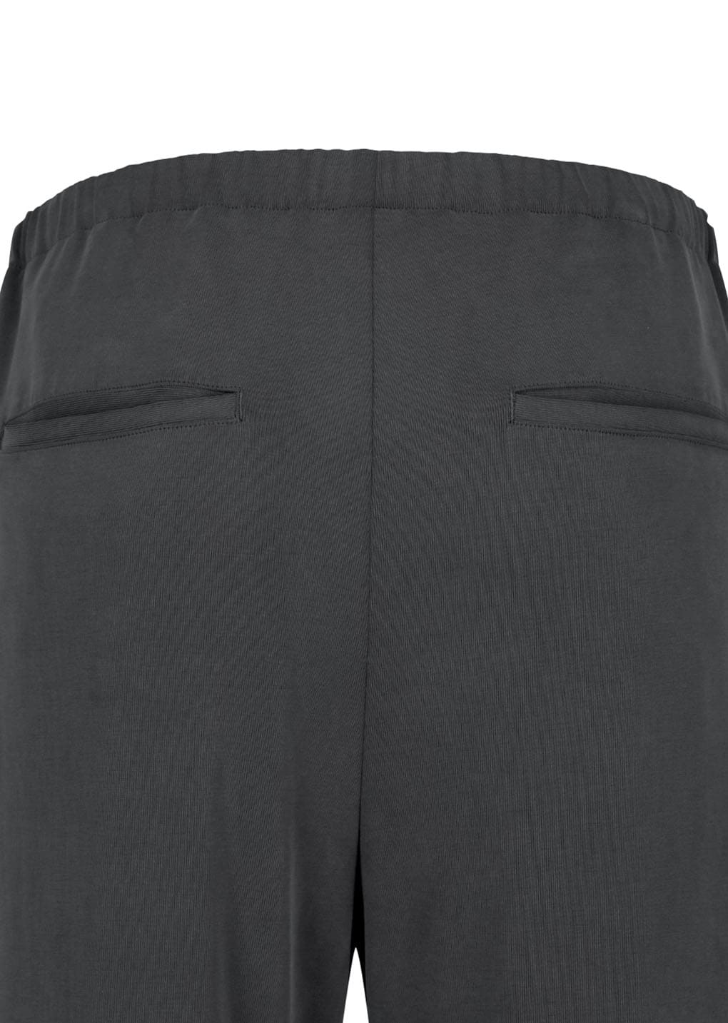 easy banding pants, charcoal