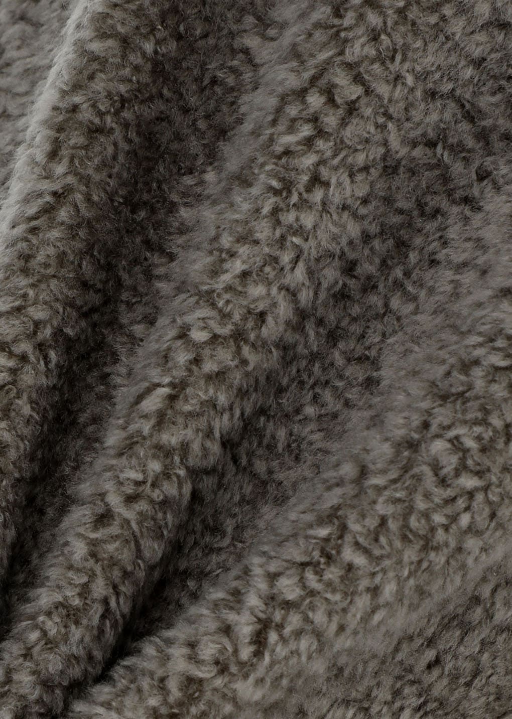 fluffy banding pants, khaki