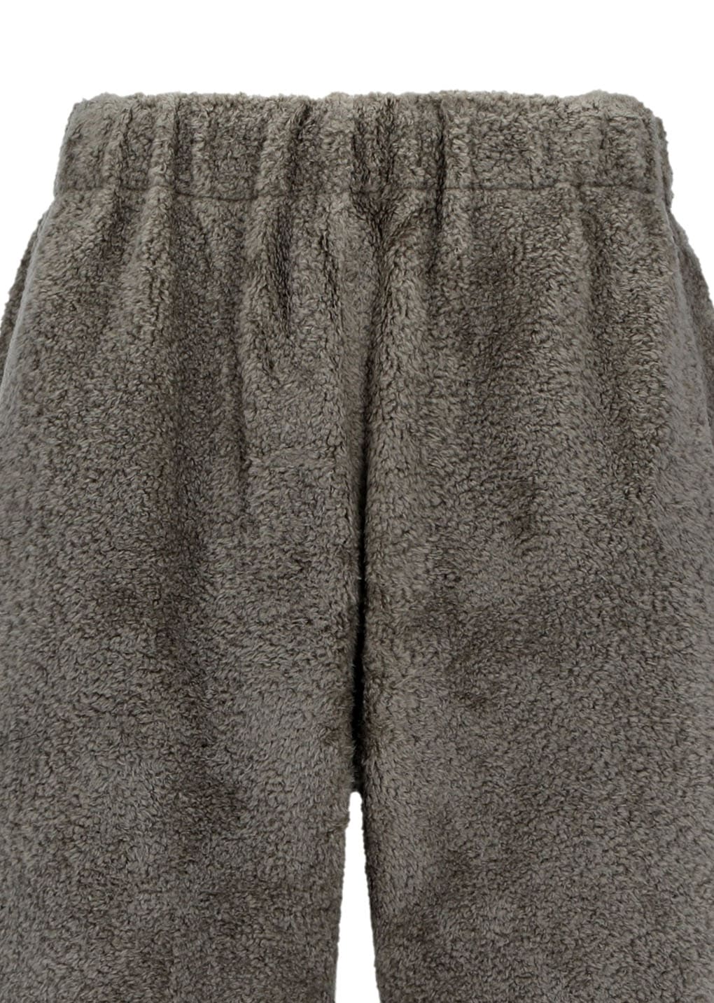 fluffy banding pants, khaki