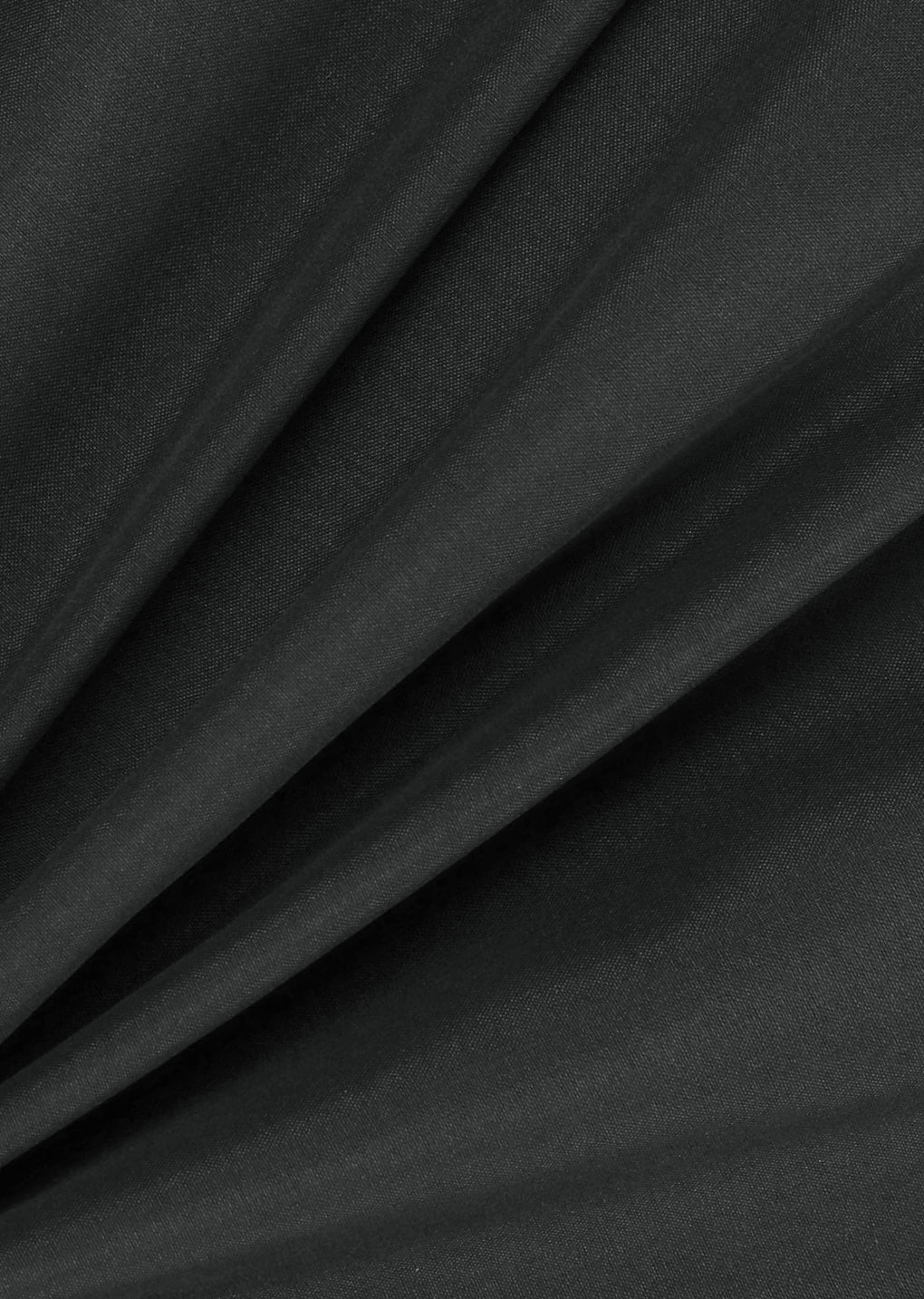 hooded down puffer, black