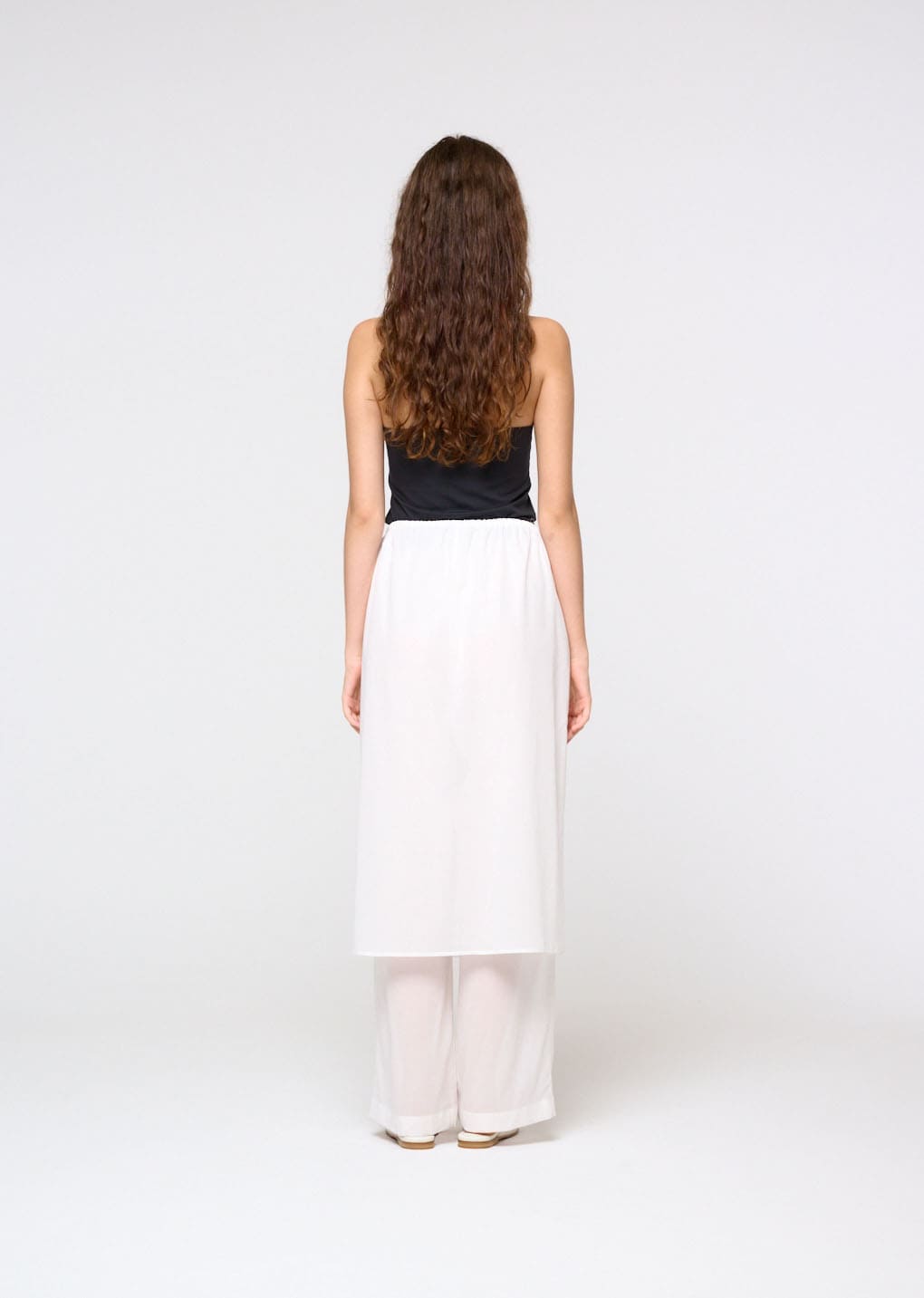 jersey halter neck top, charcoal