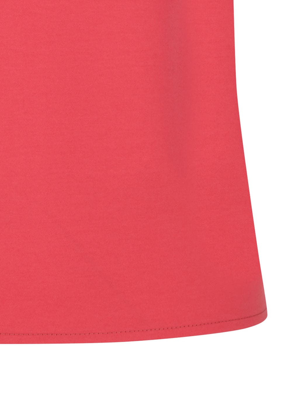 jersey halter neck top, red