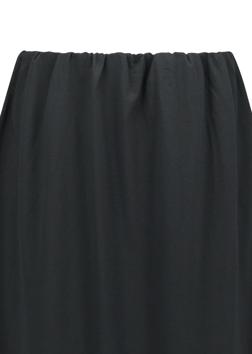 jersey maxi long skirt, charcoal