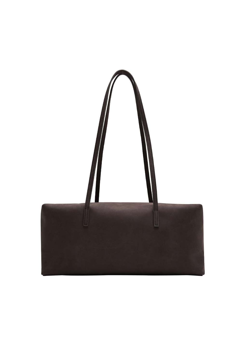 large cubo bag, dark brown