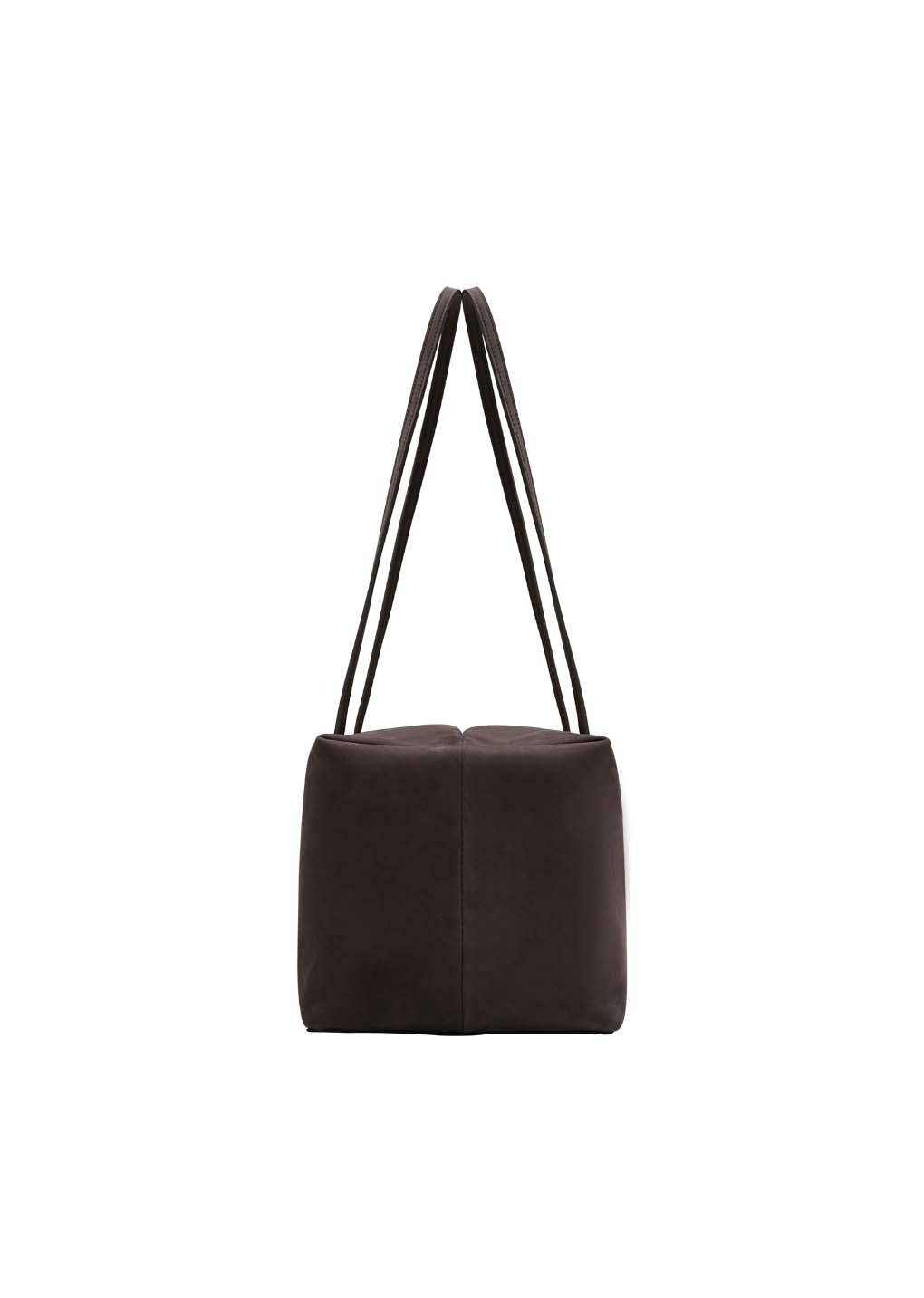 large cubo bag, dark brown