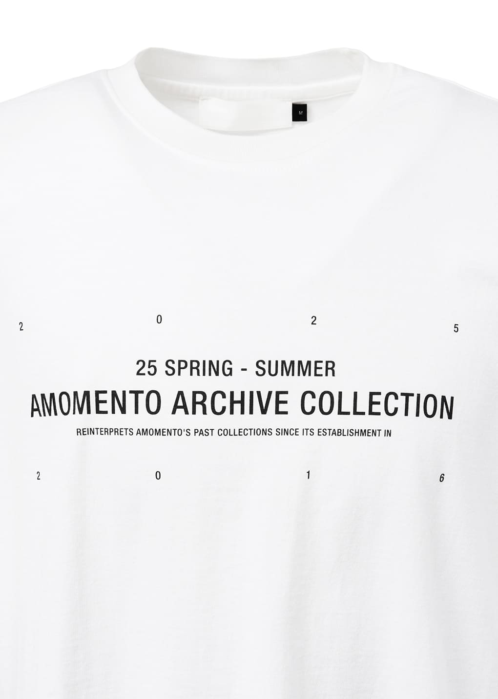 lettering t-shirts, white