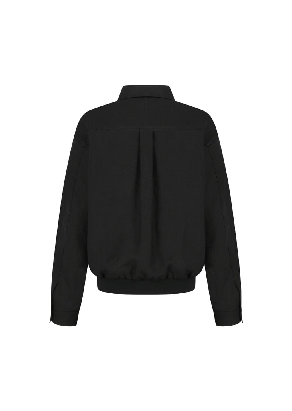 linen pullover, black