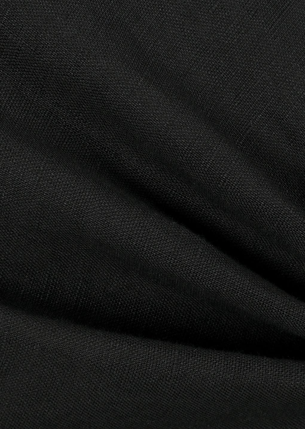 linen pullover, black