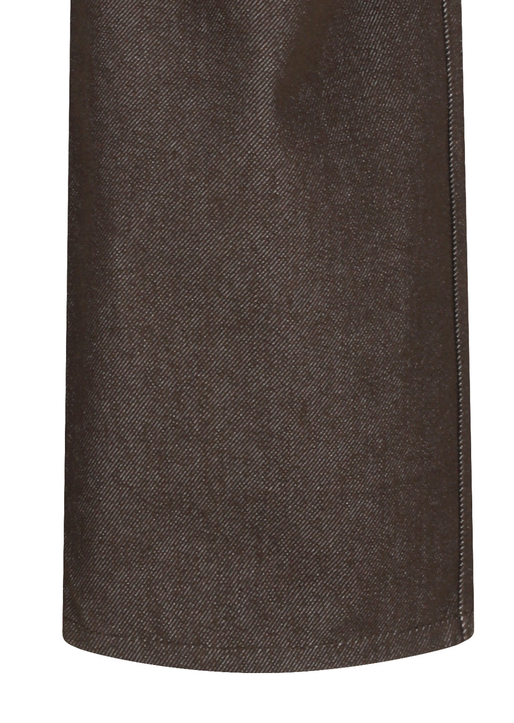 mens color indigo denim, brown