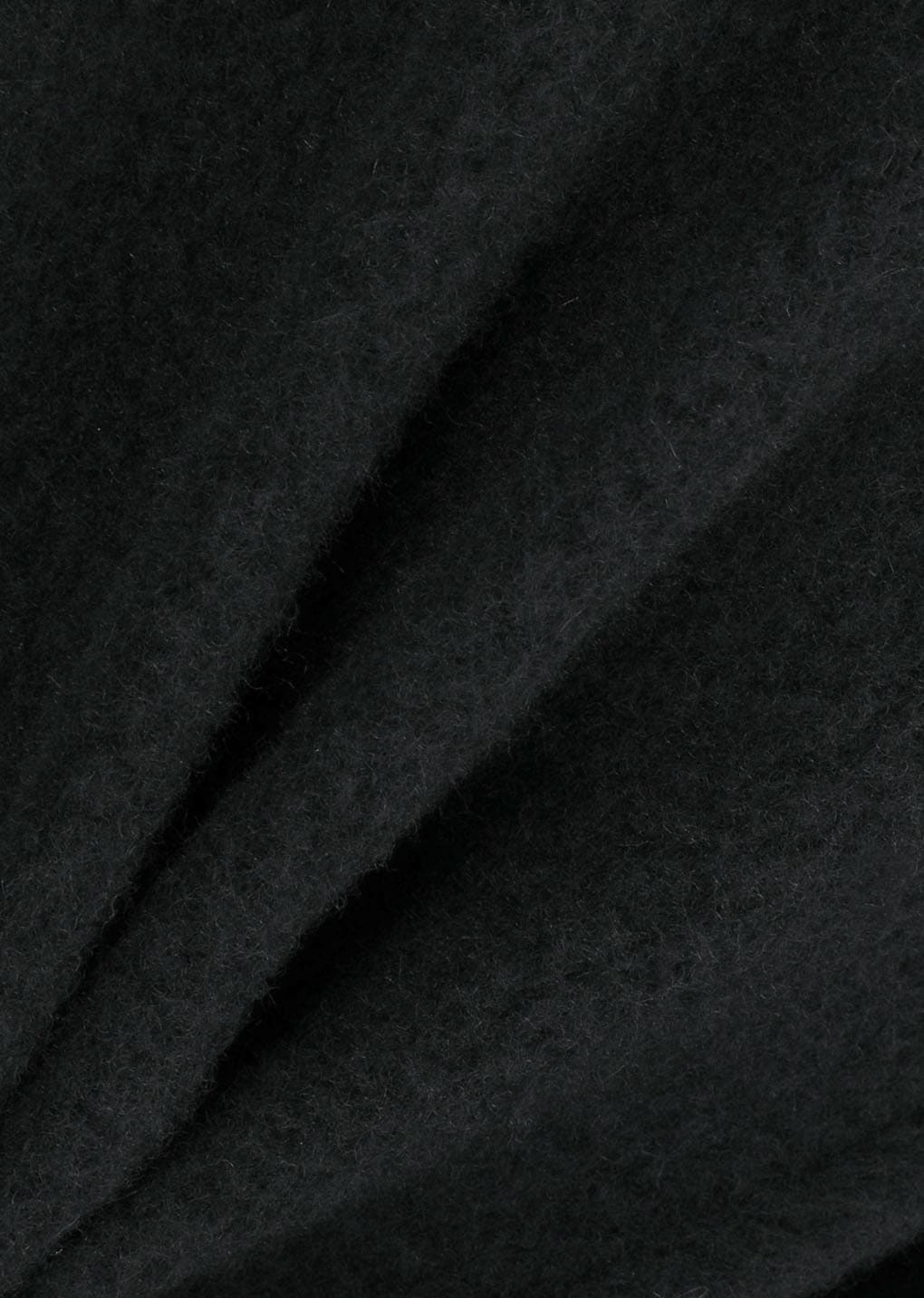 mens raglan coat, black