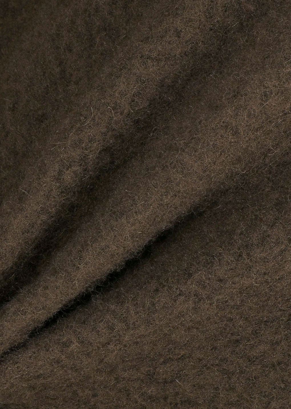 mens raglan coat, brown