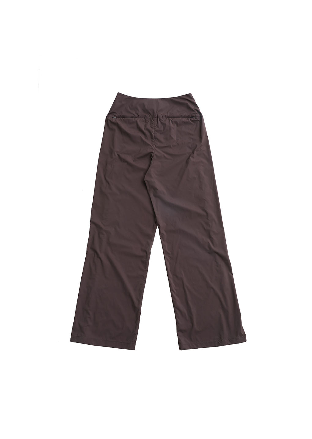 men's side vent pants, brown
