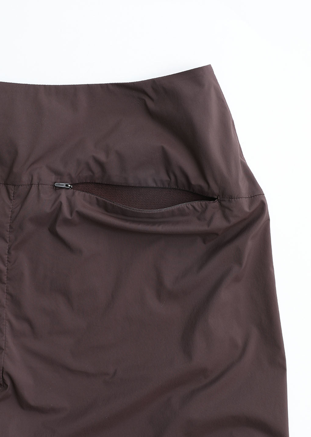 men's side vent pants, brown