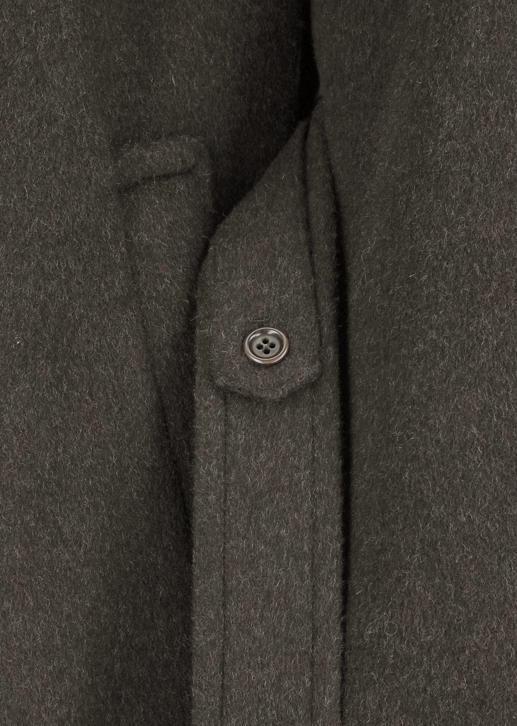 mens single breasted long coat, dark brown