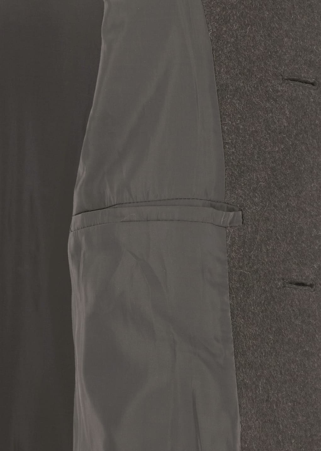 mens single breasted long coat, dark brown