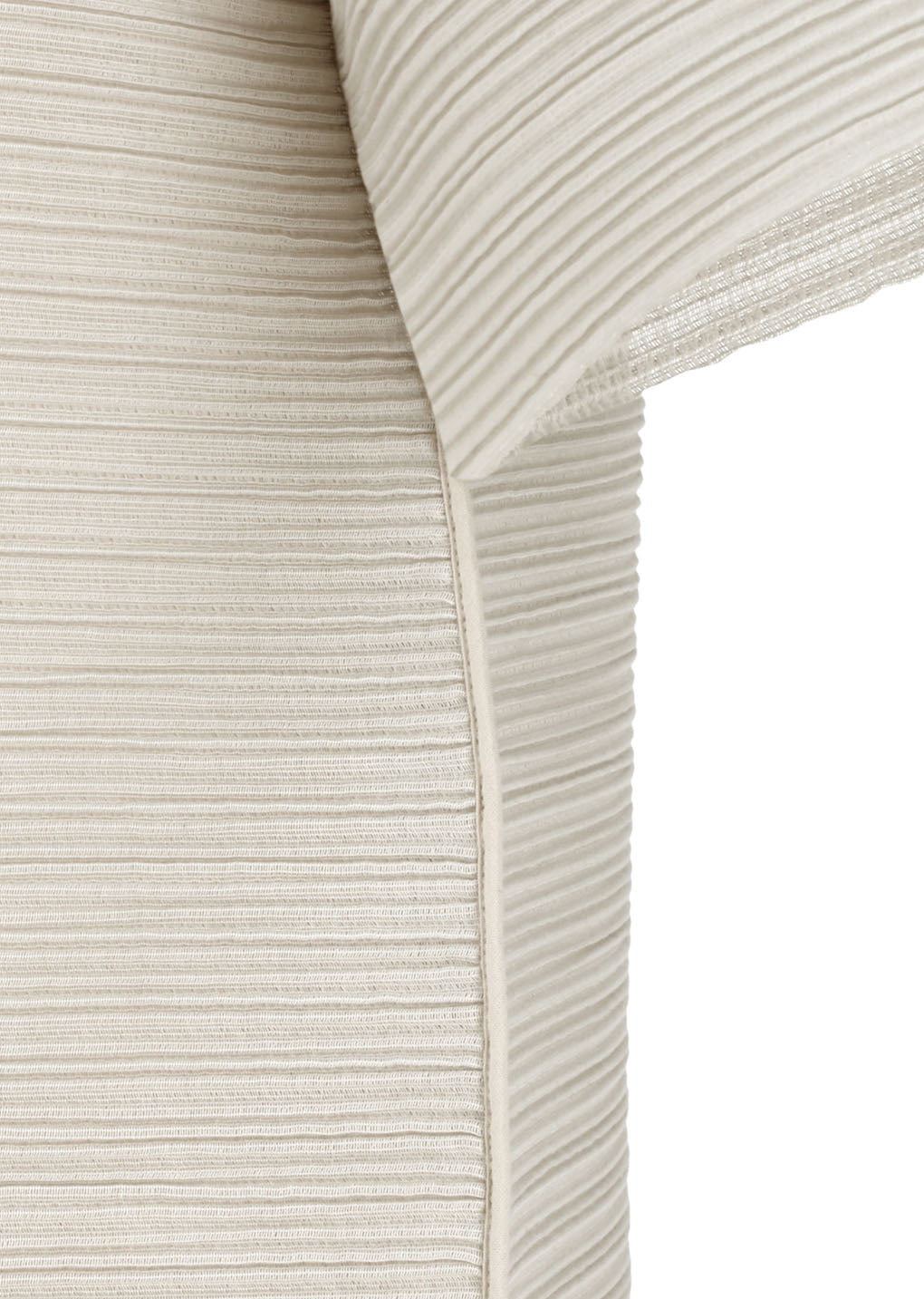men's pleats raglan top, beige