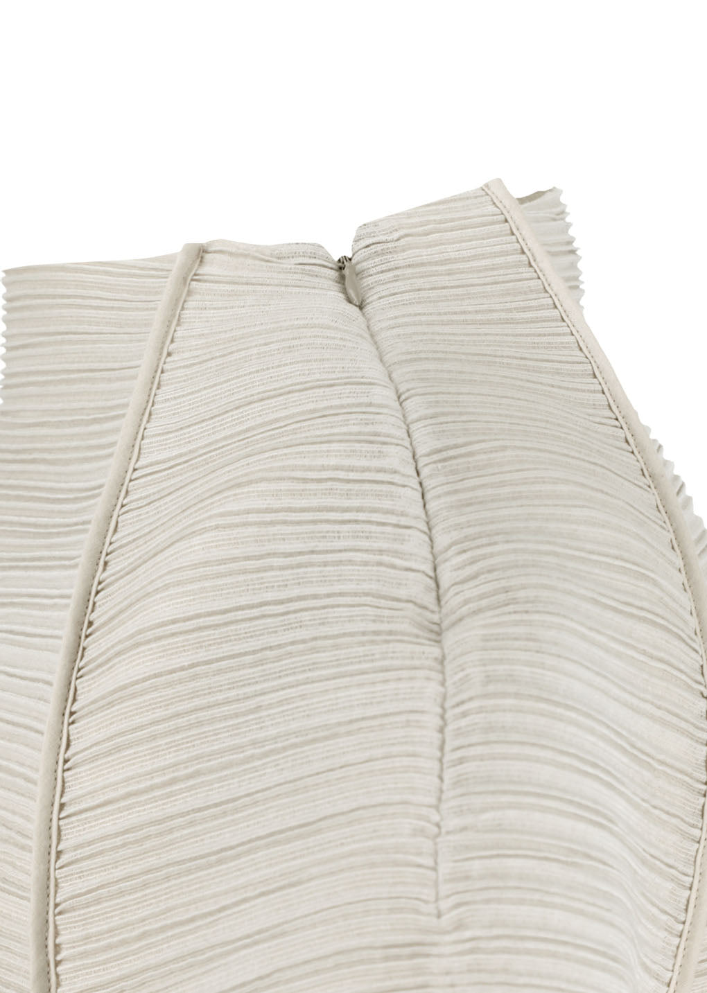 men's pleats raglan top, beige