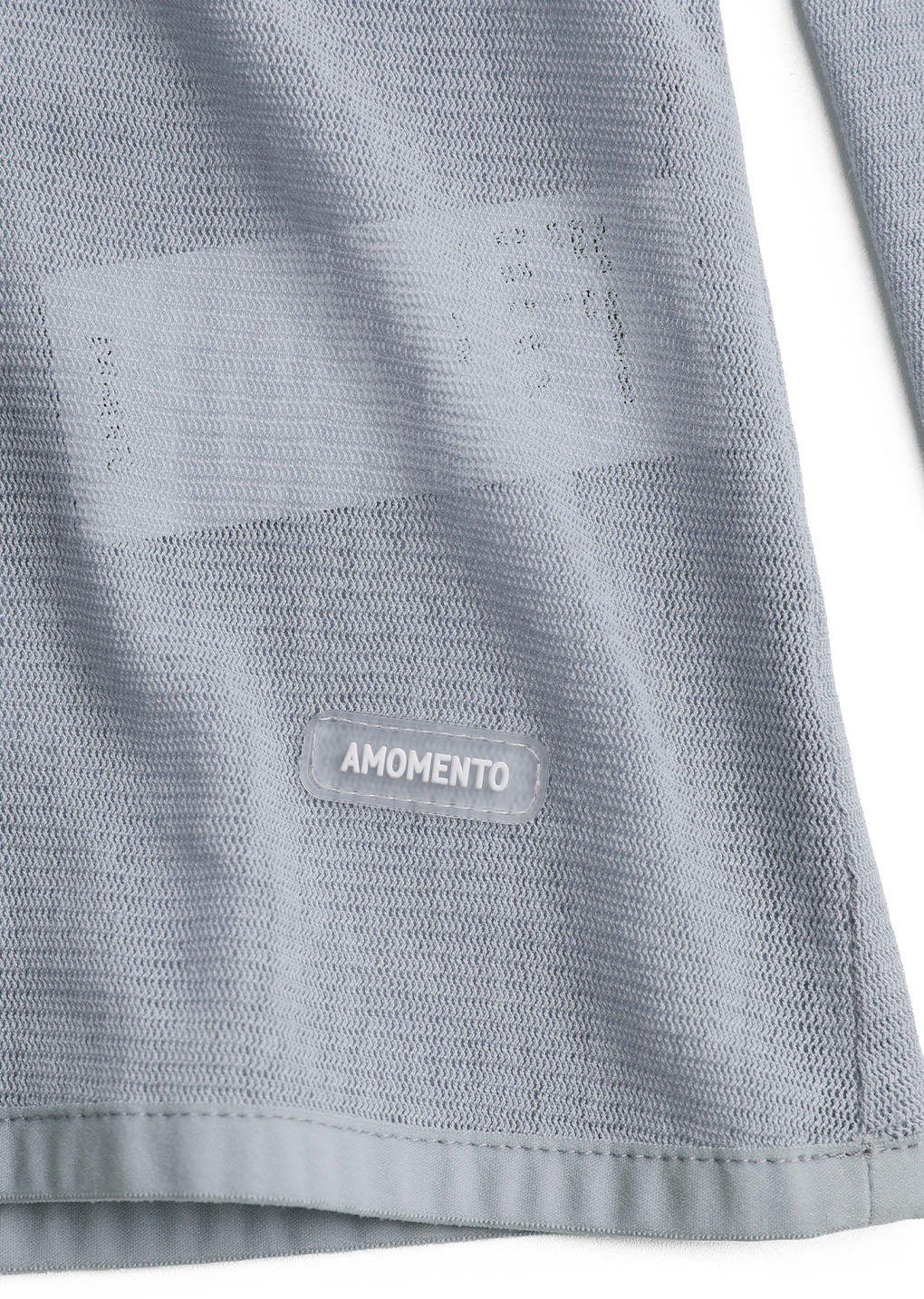 mesh hooded top, blue