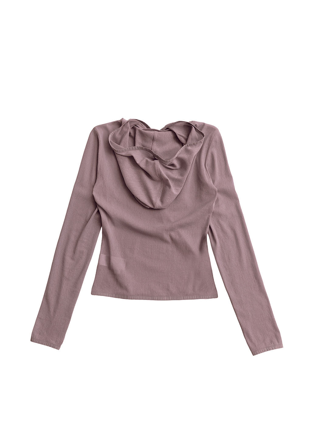 mesh hooded top, pink
