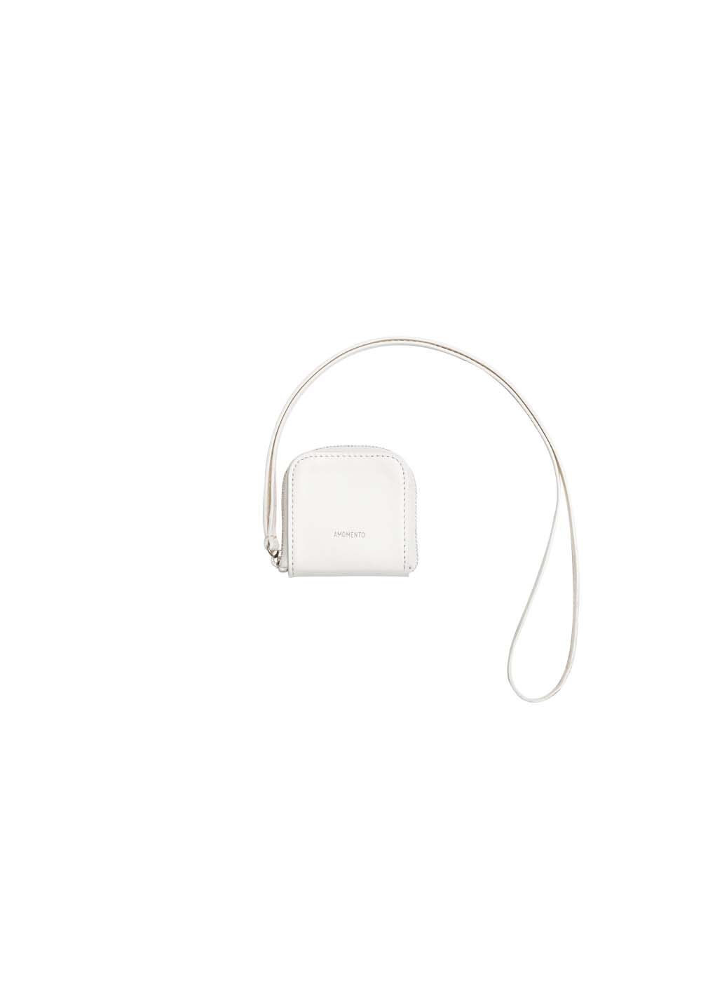 mini cubo pouch, white