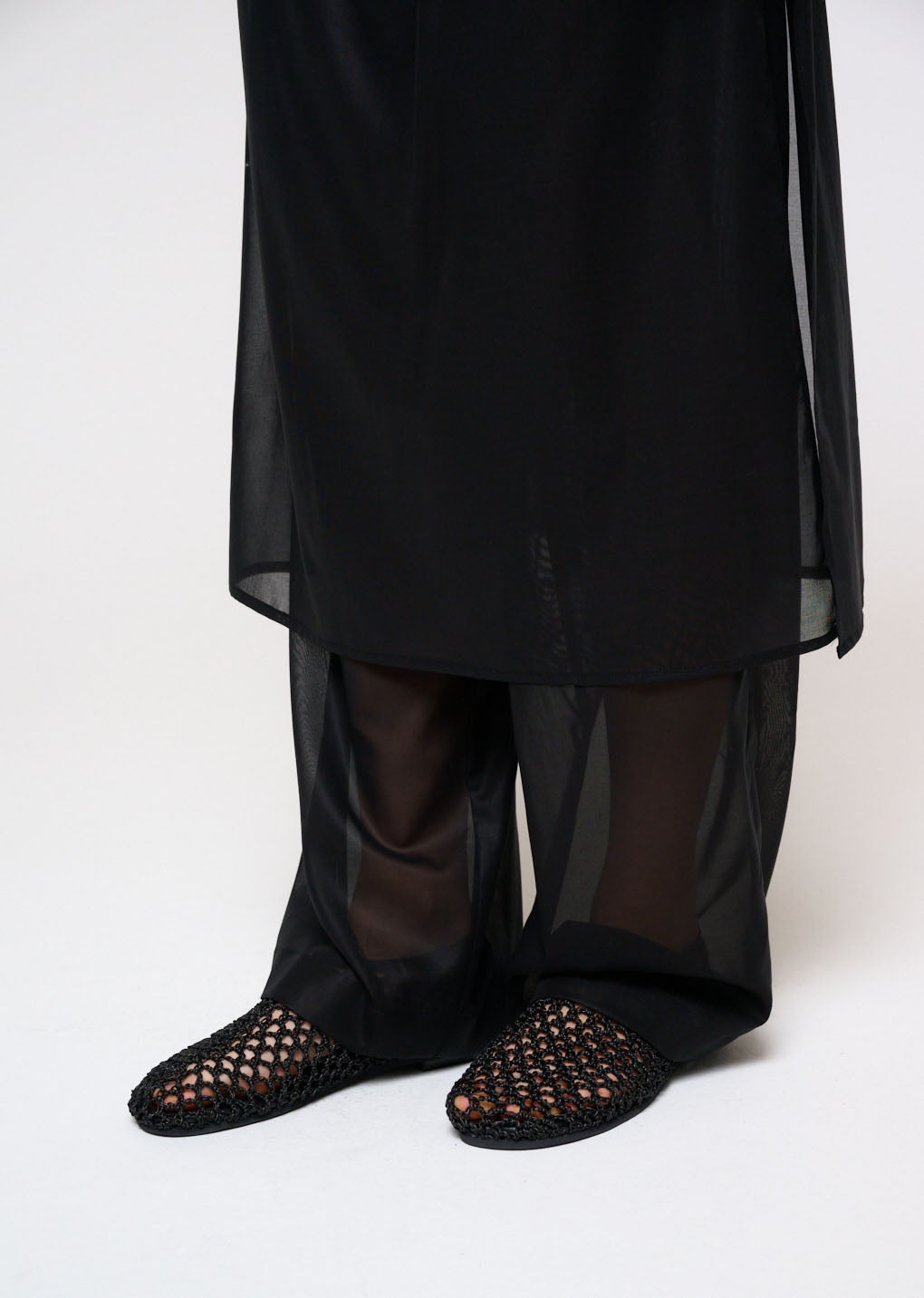 net flats, black
