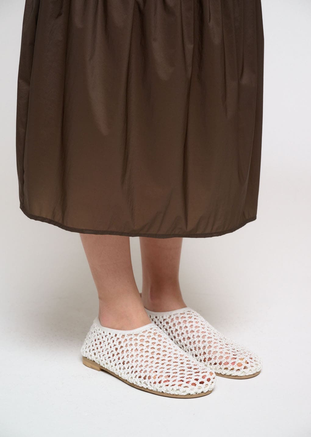net flats, white