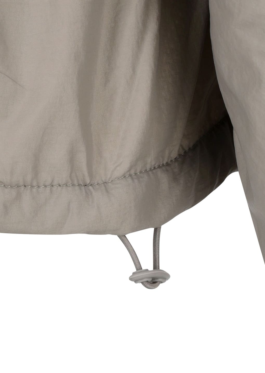 nylon hood anorak, beige