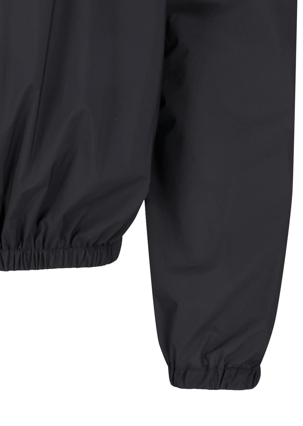 nylon raglan hooded jumper, charcoal