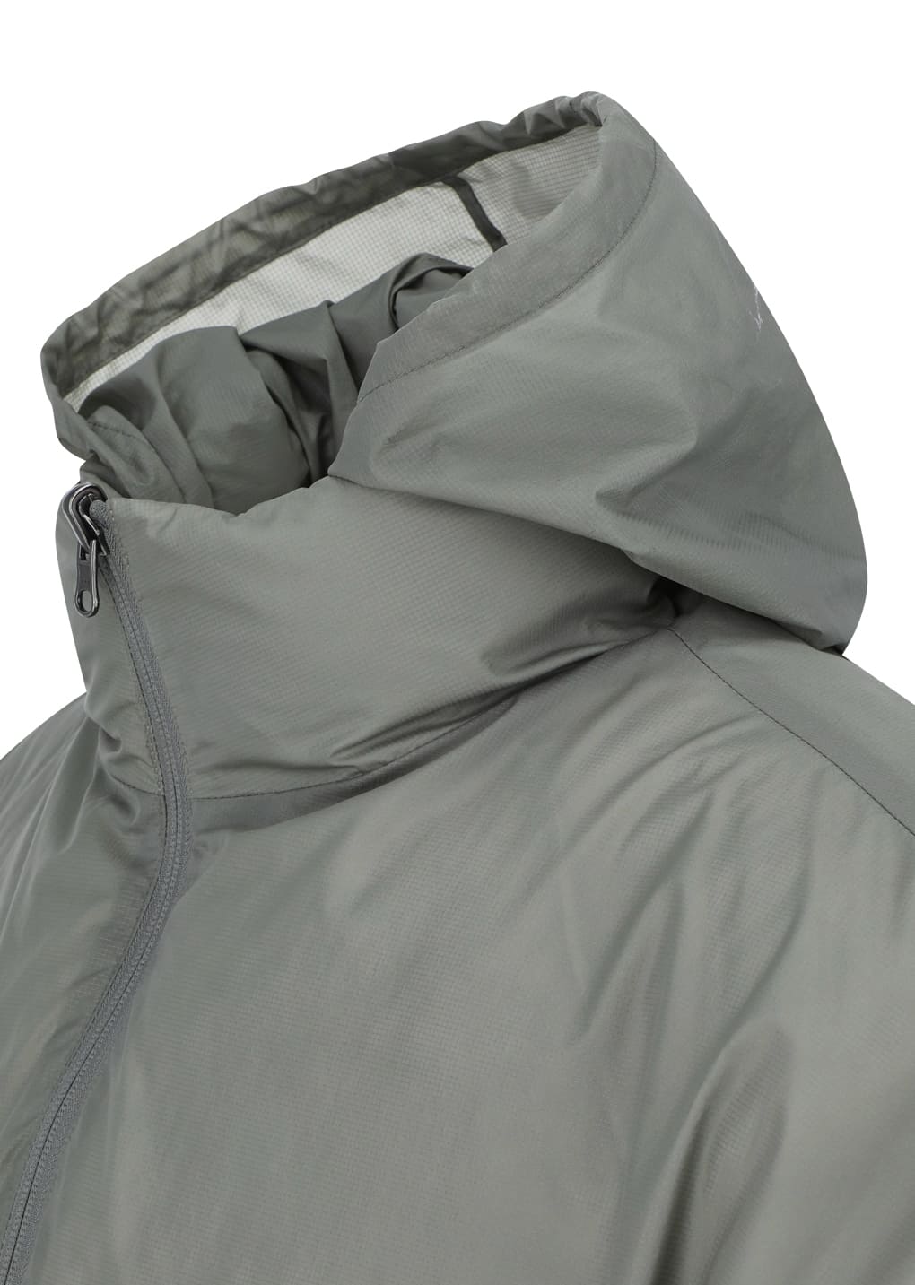 [PRE-ORDER] nylon reversible goose down puffer, khaki