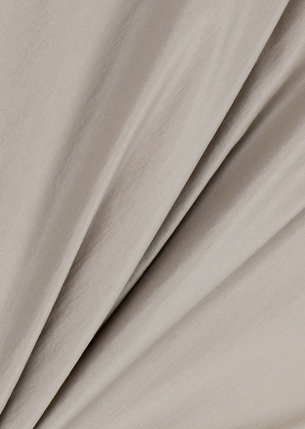 nylon reversible padded poncho, beige