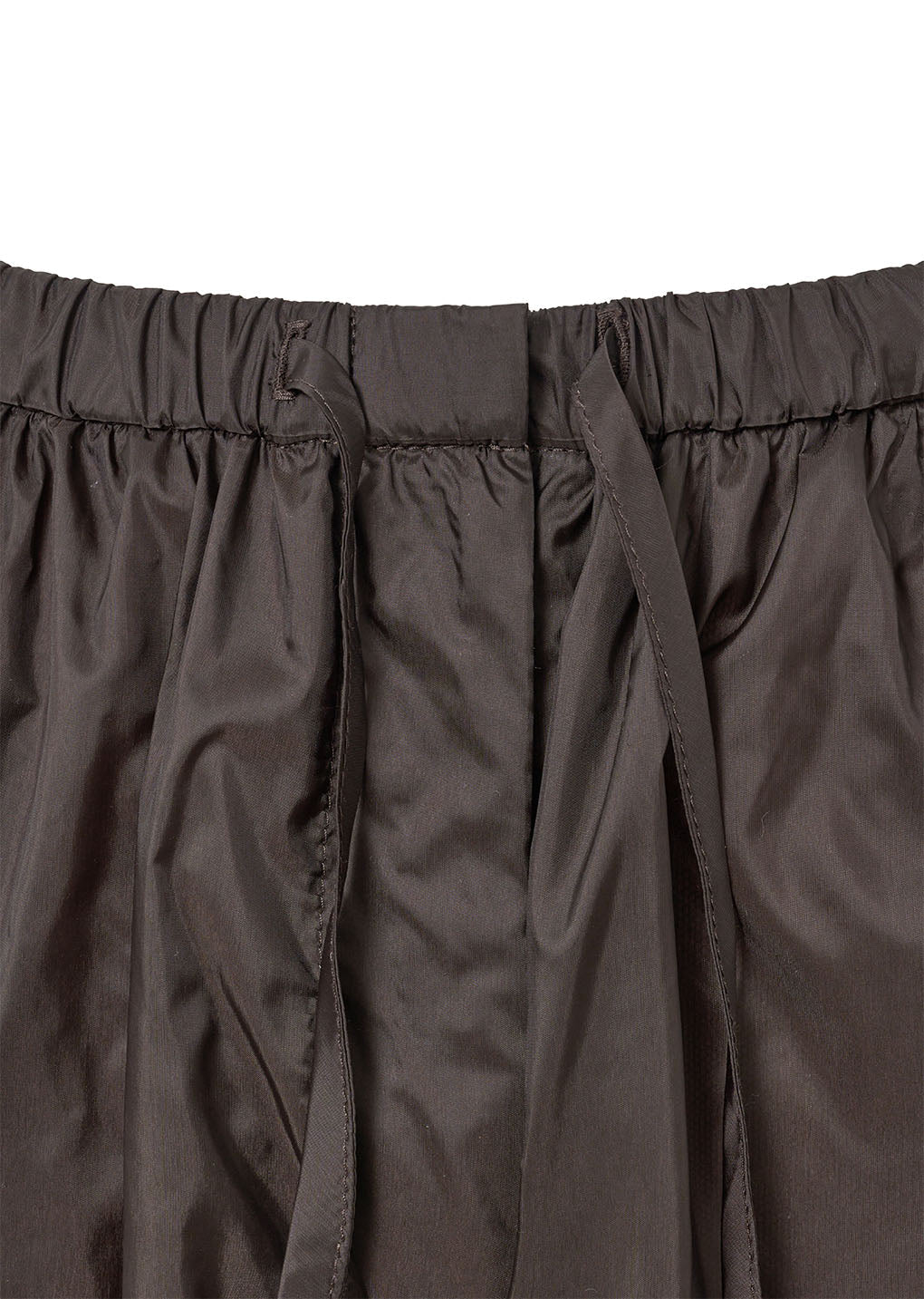 【AMOMENTO】24fw NYLON SHIRRING FLARE SKIRT AMOMENTO NYLON SHIRRING FLARE SKIRT（AMOMENTO】24fw NYLON