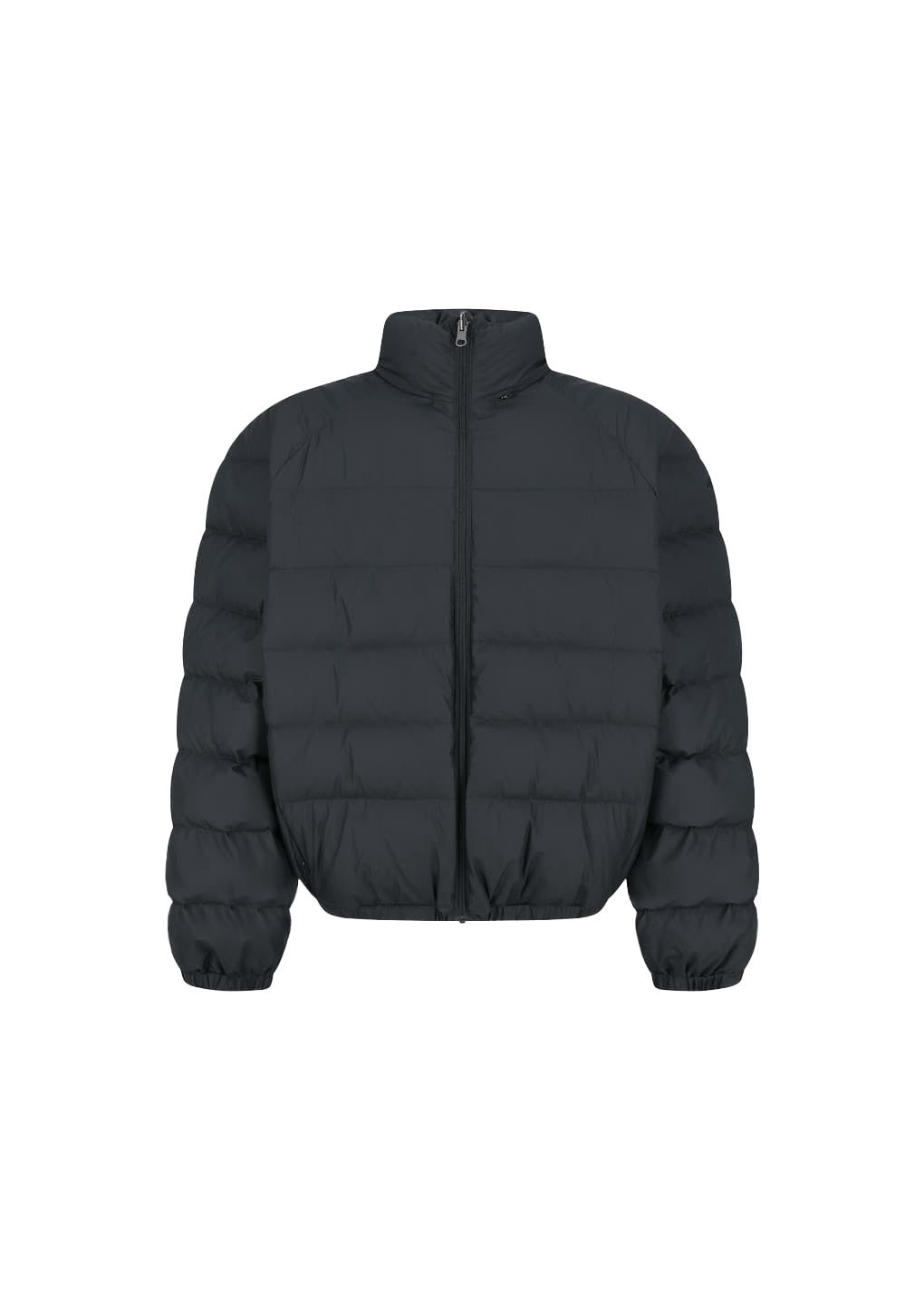 [PRE-ORDER] nylon reversible goose down puffer, charcoal