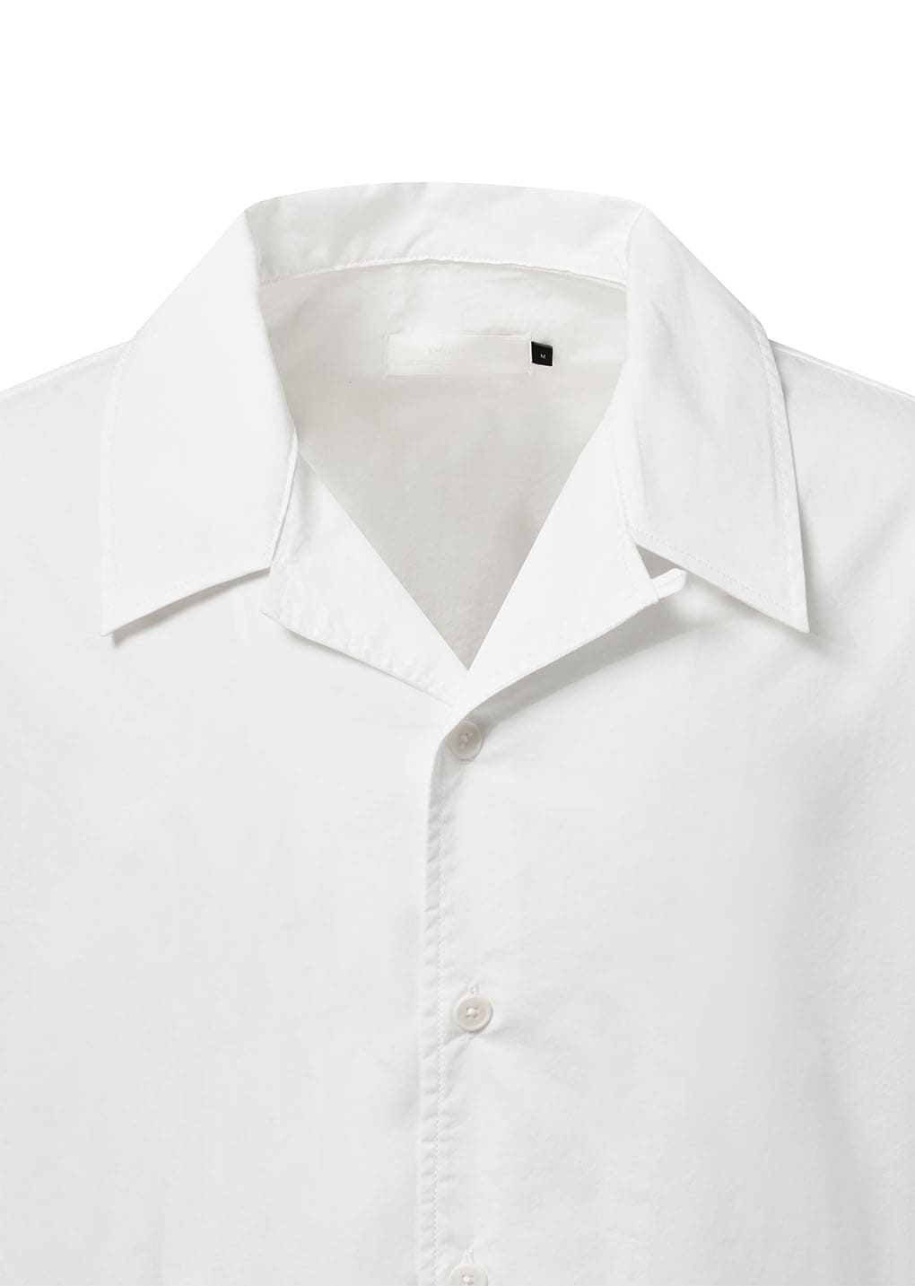 【新品】AMOMENT Open Collar Half Shirts サイズM AMOMENTO GLOBAL