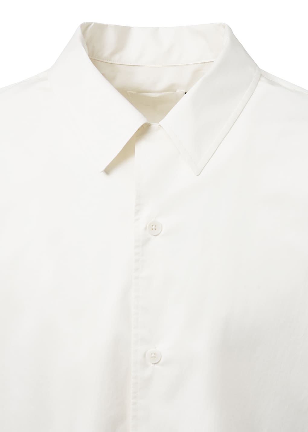 open collar shirts, ivory