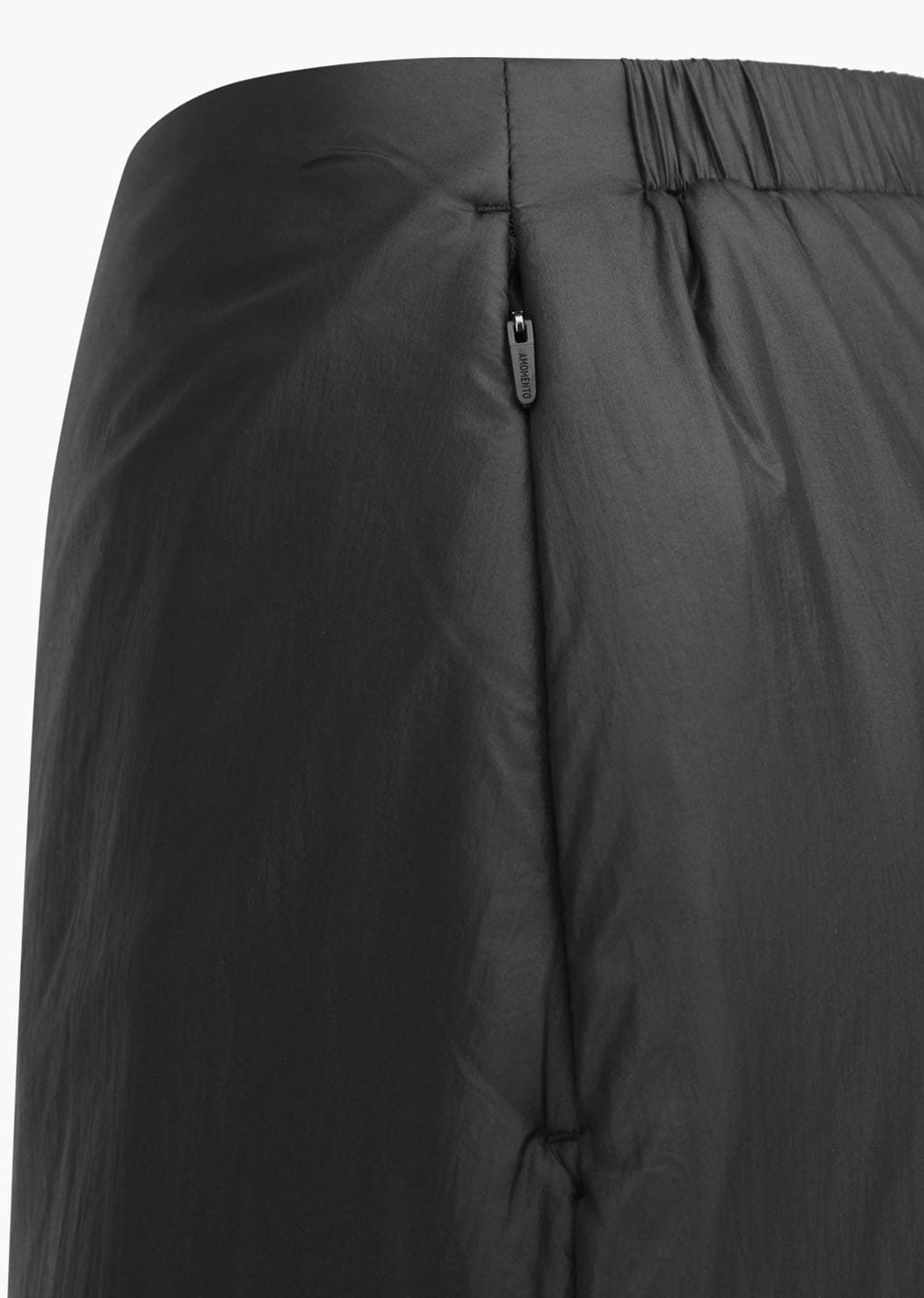 padded skirt, black