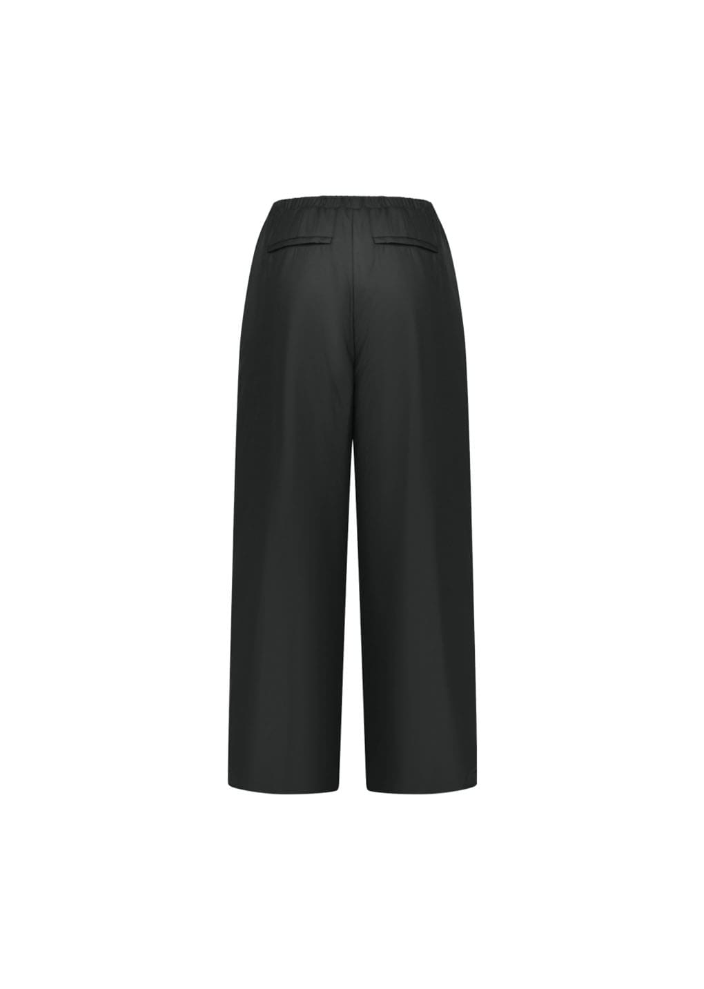 padded volume pants, black