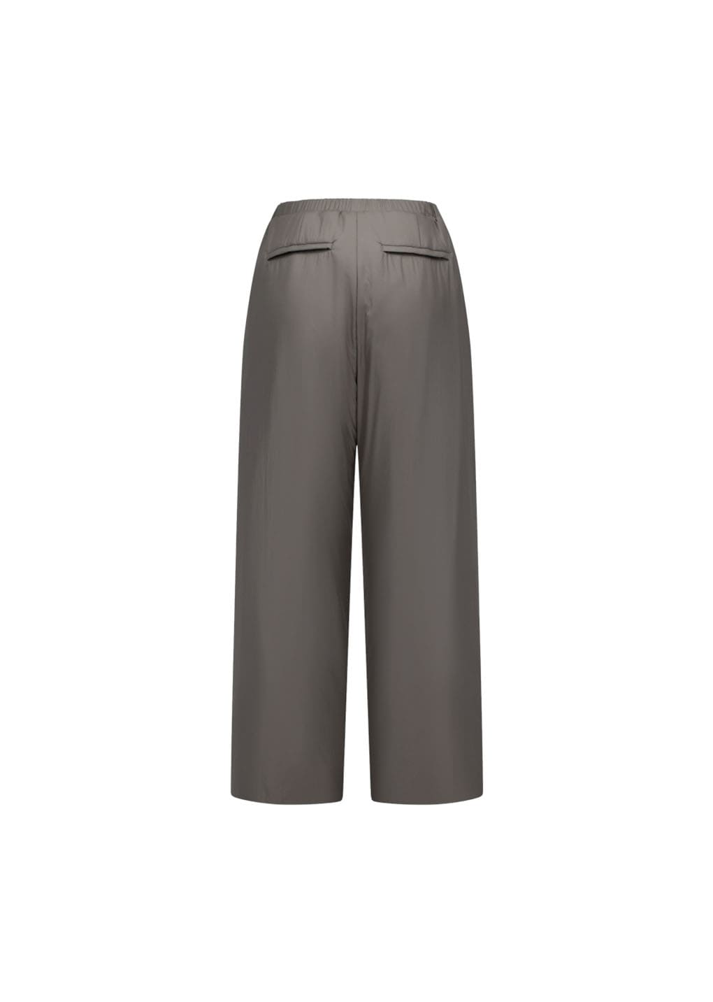 padded volume pants, brown