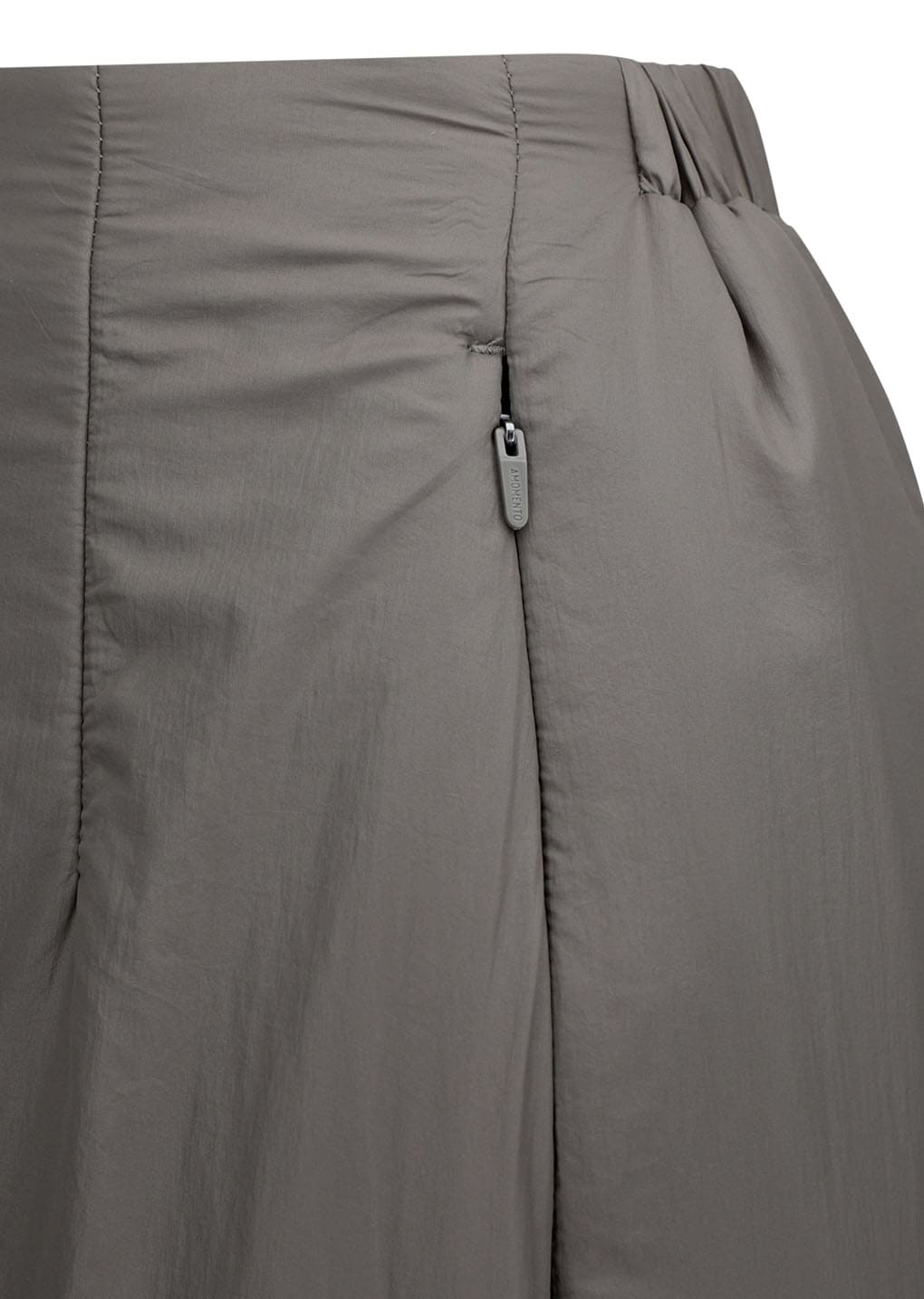 padded volume pants, brown