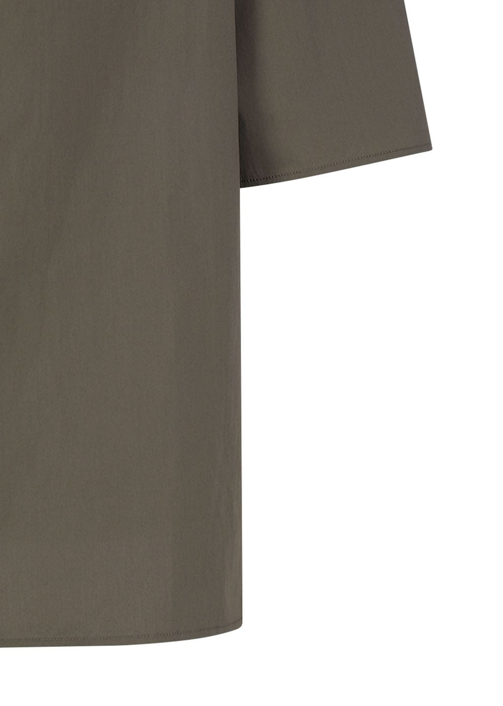 raglan cowl neck top, khaki