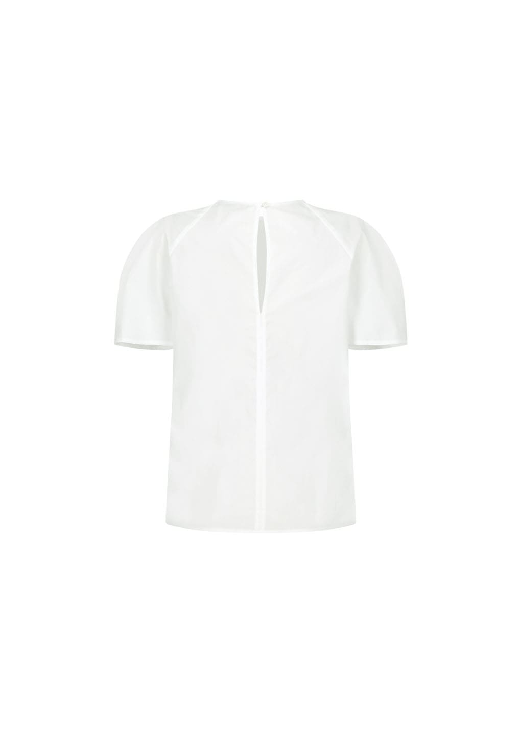 raglan top, white
