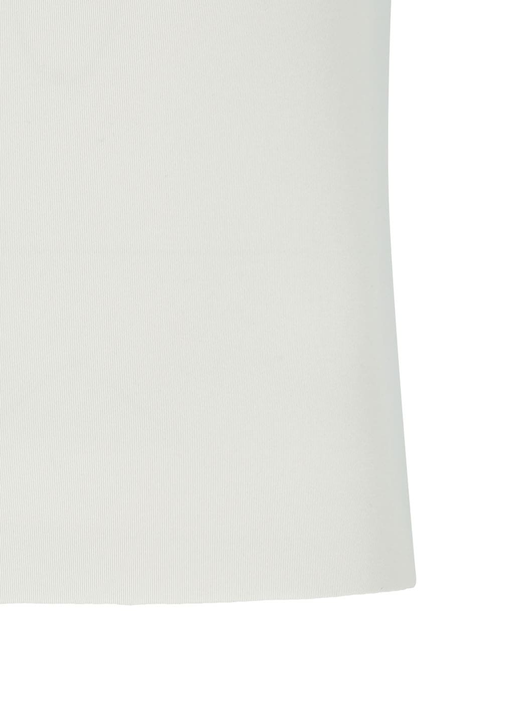 round neck sleeveless top, ivory