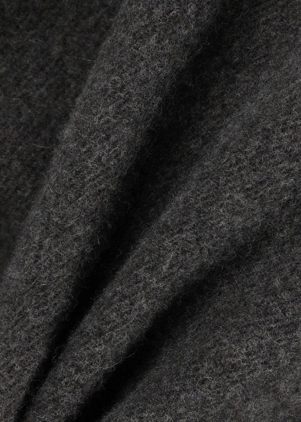 round shape coat, brown