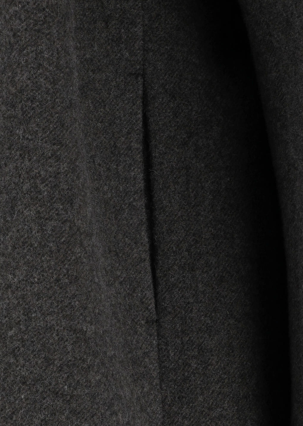 round shape coat, brown