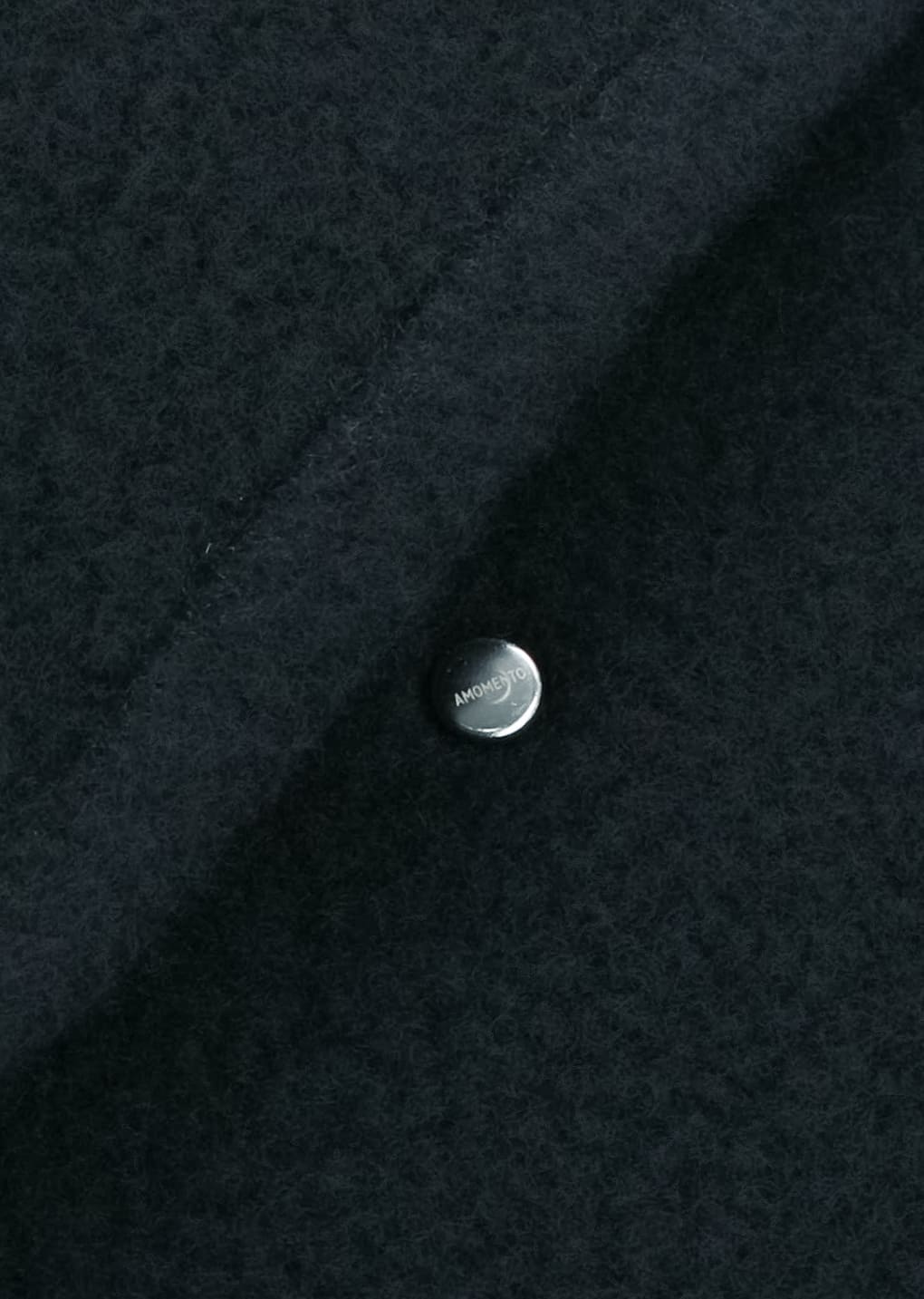 round shape coat, navy